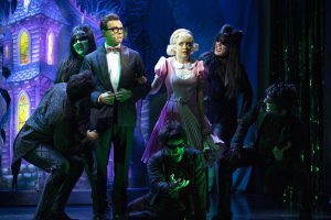 Ben Adams (Brad) and Joanne Clifton (Janet) - credit David Freeman