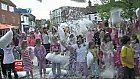 Sleeping Beauty Pillow Fight