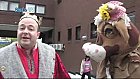 Panto Cast in Santas Parade