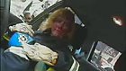 Inside a Car as Victim is cut Free