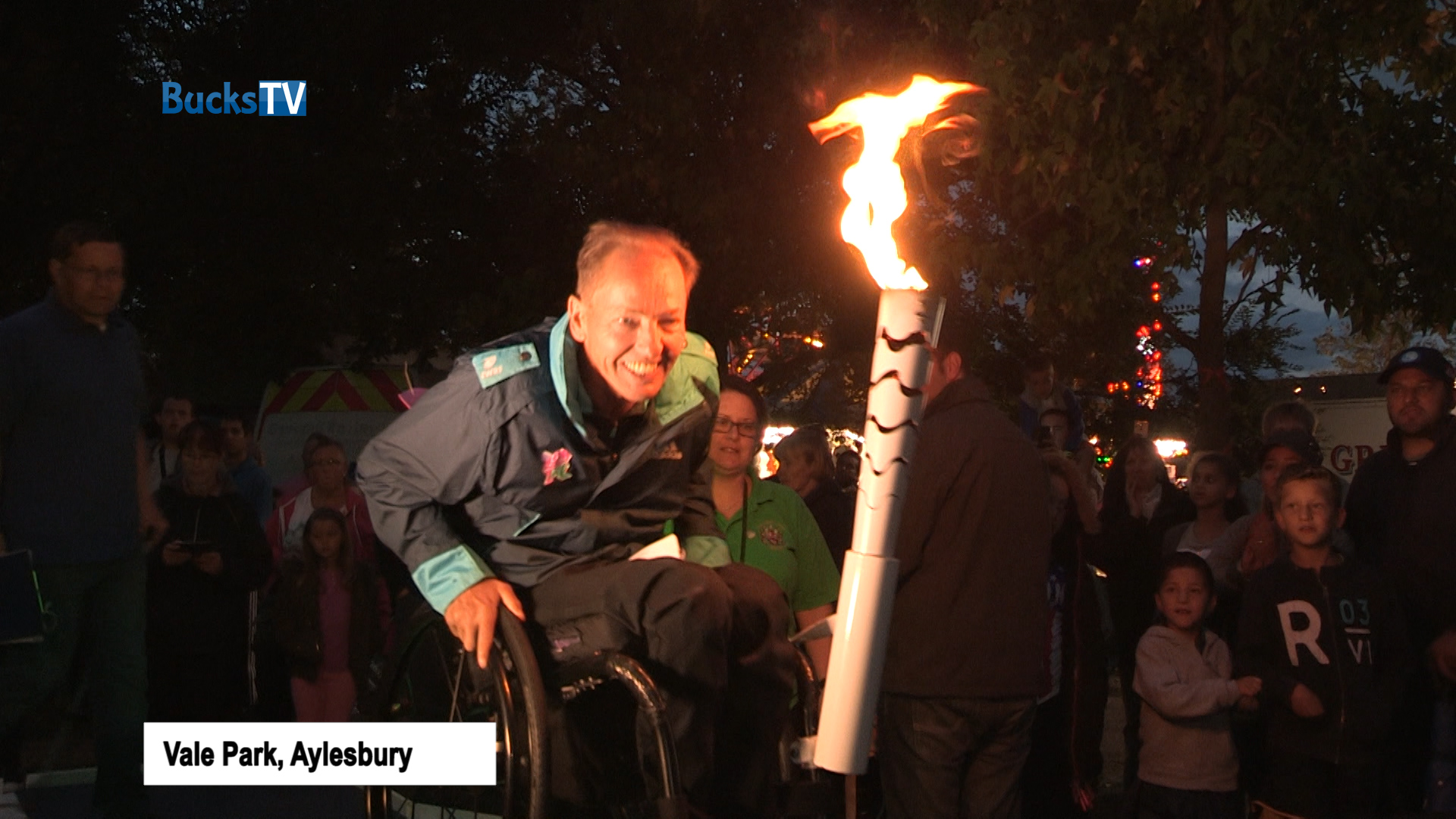Heritage Flame lit at Stoke Mandeville – Birthplace of the Paralympics