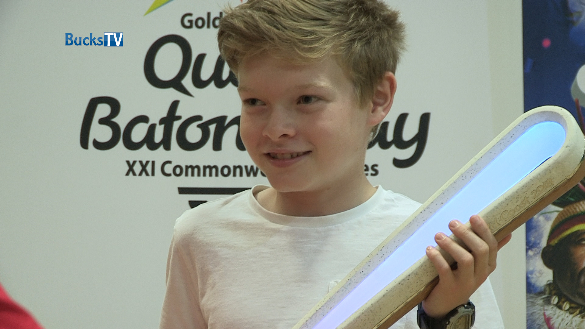 Commonwealth Baton Visits Stoke Mandeville Stadium