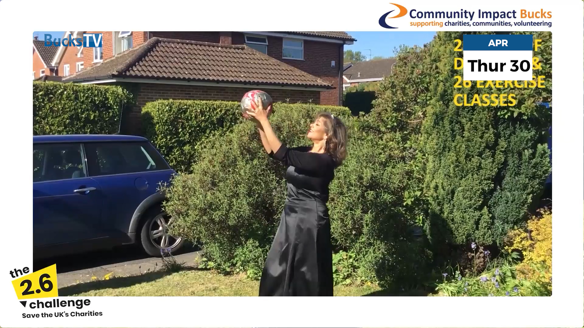 The Isolation Pod Show – Thursday 30th April 2020 – MIMI COMMUNITY IMPACT BUCKS 2.6 CHALLENGE