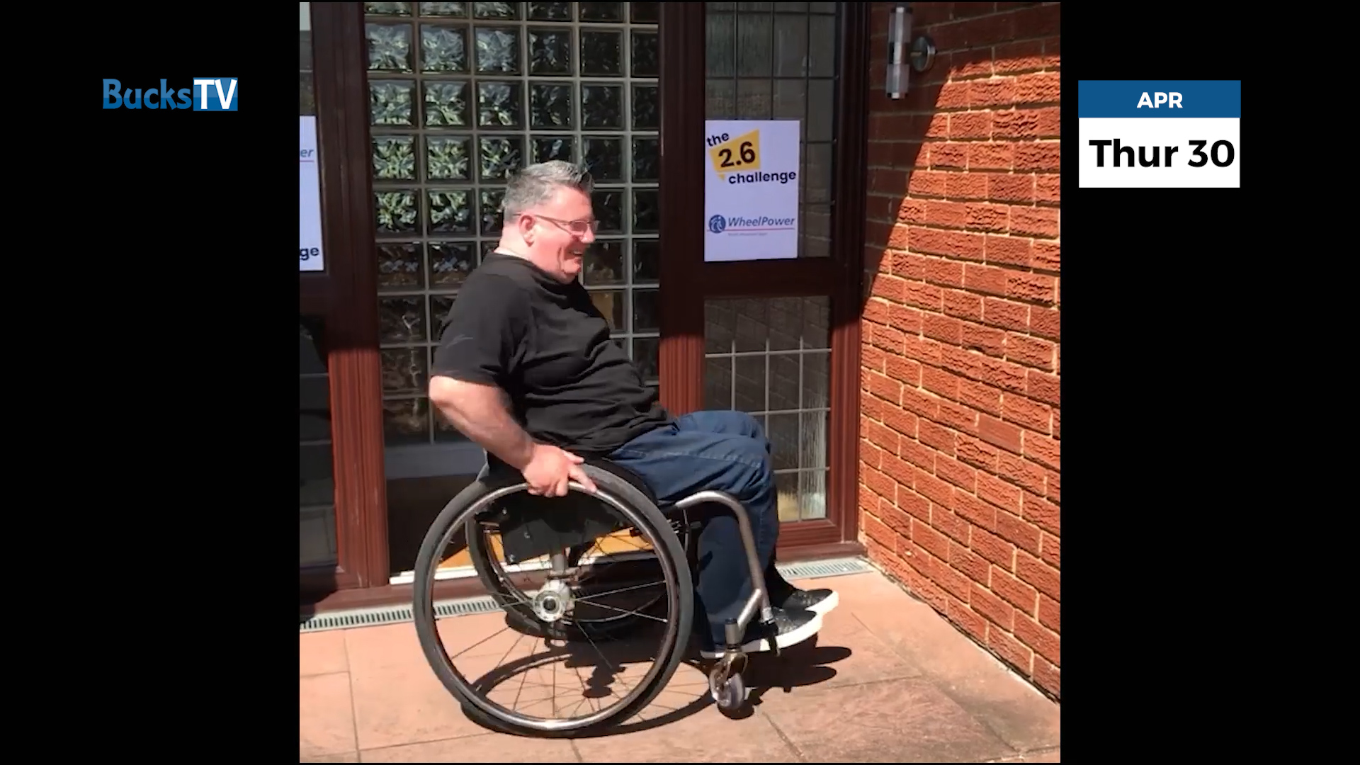 The Isolation Pod Show – Thursday 30th April 2020 – MARTIN MCELHATTON WHEELPOWER 2.6 CHALLENGE